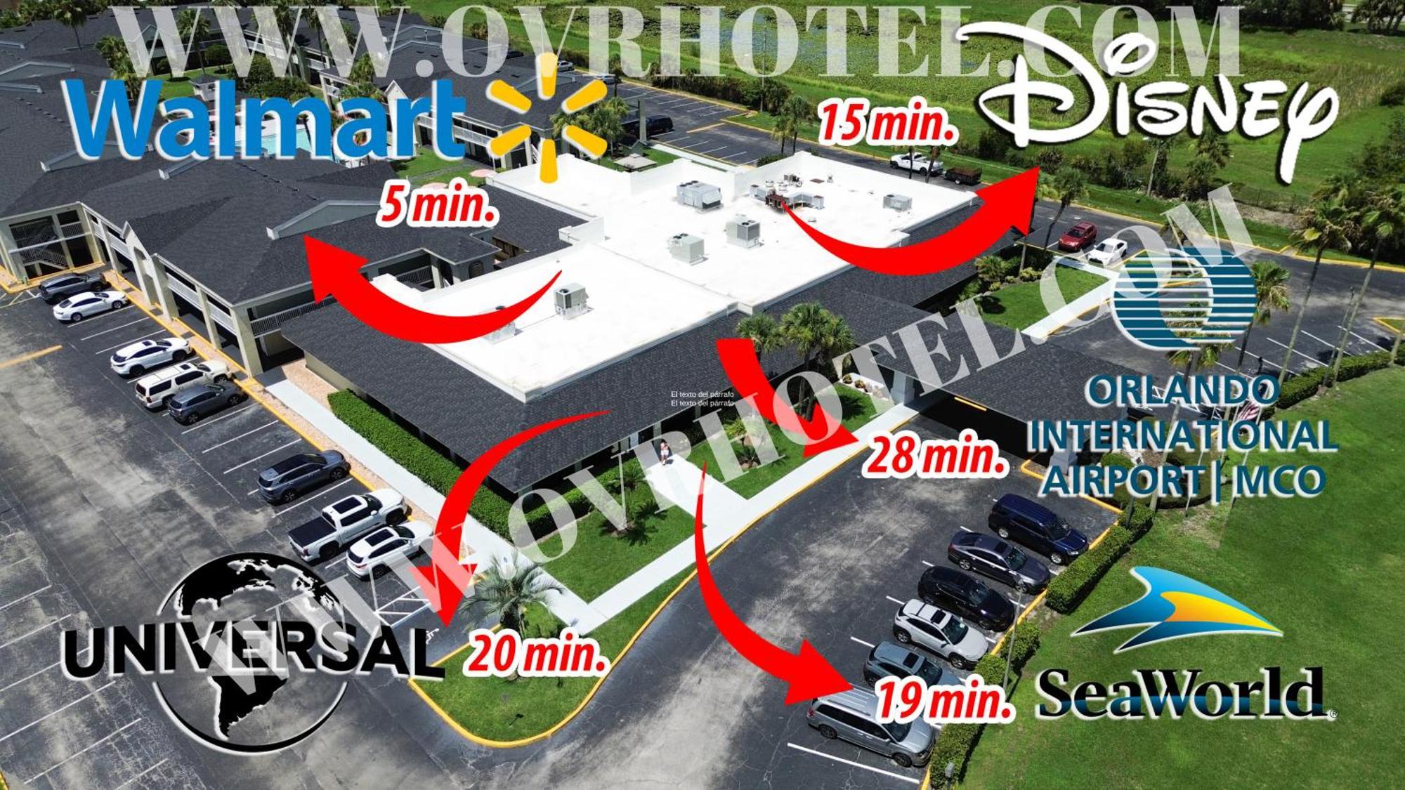 Hotel Room Near Disney 4 People Киссимми Экстерьер фото